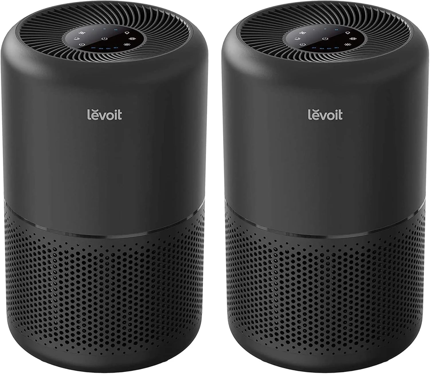 LEVOIT Air Purifier for Home Allergens Pet Hair in Bedroom, Covers Up to 1073 ft² by 56W High Torque Motor, AHAM VERIFIDE, 3-in-1 Filter with HEPA Sleep Mode, Remove Dust Smoke Odor, Core300-P, White