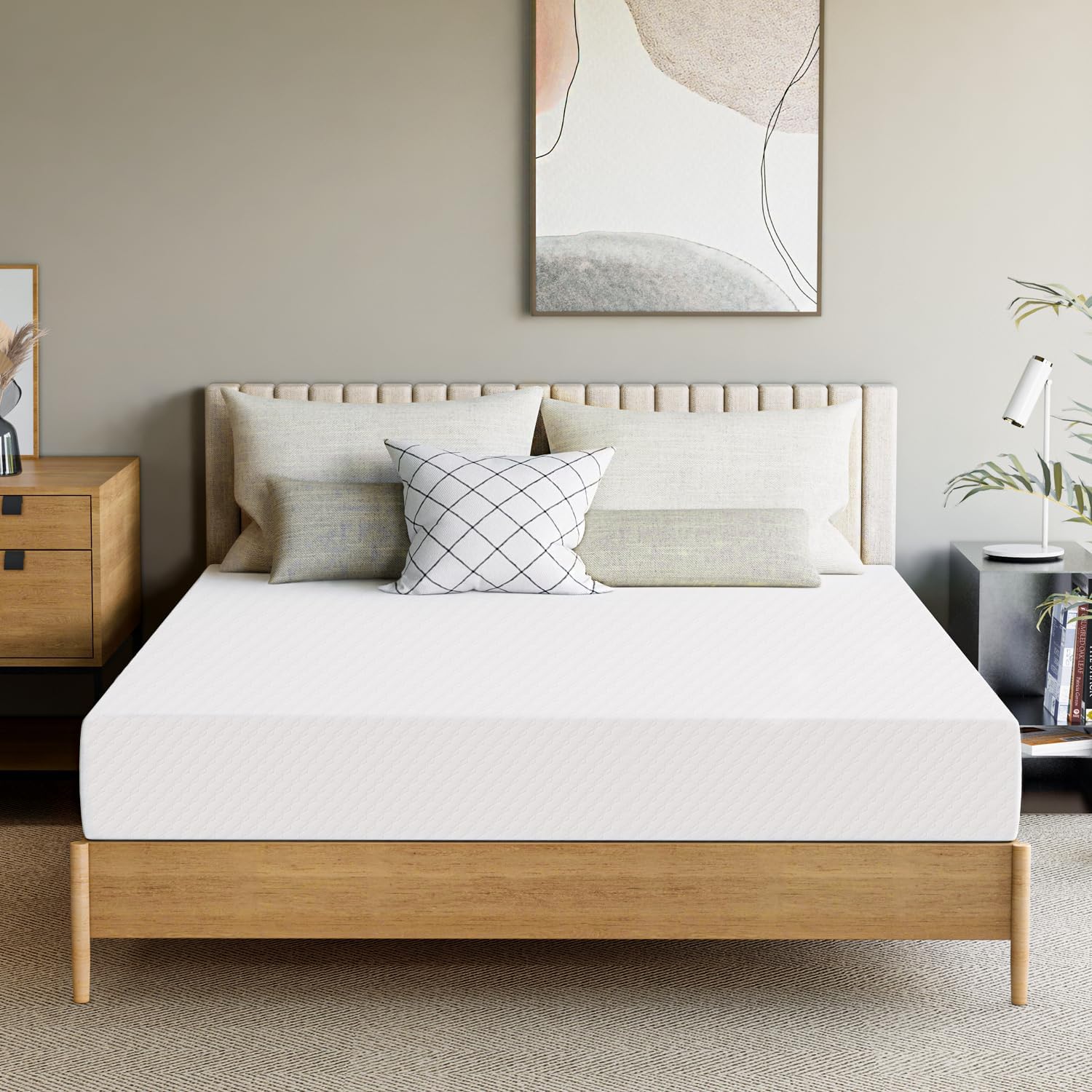 GAESTE 8-inch Fully Cooling Gel Memory Foam Mattress Mattress-in-a-Box